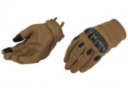 Lancer Tactical Kevlar Airsoft Tactical Hard Knuckle Gloves (Tan/Option)