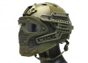 WoSporT Tactical G4 System BUMP Helmet & Mask w/ Goggles (OD Green)
