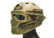 WoSporT Tactical G4 System BUMP Helmet & Mask w/ Goggles (Tan)