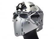 WoSporT Tactical Helmet w/ NVG & Transfer Base (Silver)