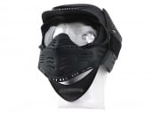 Lancer Tactical CA-210B Airsoft Safety Clear Double Pane Lens Mask (Black)