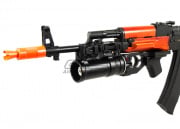 Lancer Tactical AK Grenade Launcher w/ Grenade Shell (Black)