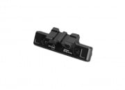 ARES 45 Degree Offset KeyMod 2 Slot Mount (Black)