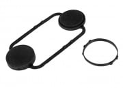 FMA Flexible NVG PVS18 Lens Covers (Black)