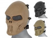 Lancer Tactical Airsoft Villain Skull Mesh Face Mask (Option)