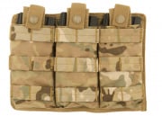 Lancer Tactical M4/M16 Triple MOLLE Pouch (Camo)