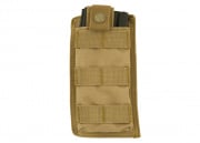 Lancer Tactical Single Pouch MOLLE (Tan)