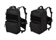 Lancer Tactical QD Chest Rig Lightweight Backpack (Black)