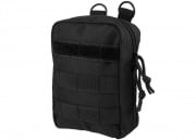 Lancer Tactical EMT First Aid Pouch w/ MOLLE Webbing (Black)