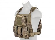 Lancer Tactical MOLLE Plate Carrier Vest (Camo Tropic)