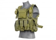 Lancer Tactical Modular Chest Rig MOLLE (OD Green)