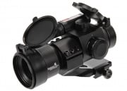 Lancer Tactical Red & Green Dot Sight With Red Laser Sight (Black)