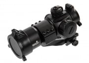 Lancer Tactical Red & Green Dot Sight With Rail Mount (Black)