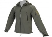 Lancer Tactical Soft Shell Jacket w/ Hood (Sage/M)