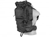 Lancer Tactical 65L Waterproof Outdoor Trail Backpack (Black)