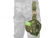 Flyye Industries Tactical Drop Leg MOLLE Pistol Holster (OD)