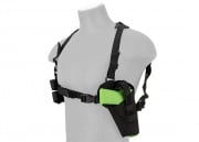 Flyye Industries 1000D Cordura Shoulder Holster Harness System (Black)