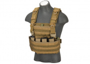 Flyye Industries 1000D Cordura WSH MOLLE Chest Rig (Coyote Brown)