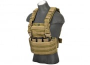 Flyye Industries 1000D Cordura WSH MOLLE Chest Rig (Khaki)