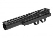 LCT Airsoft AK Series AEG Forward Optical Rail System (Black)