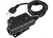 OPSMAN Tactical Earmor PTT Adapter ICOM Version (Black)