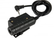 OPSMEN Tactical Earmor PTT Adapter Yaesu Version (Black)