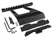ICS AK Series Side Rail Mount (Black)