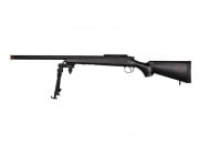 AGM MP001BBIP Bolt Action Airsoft Sniper Rifle With Bipod (Black)