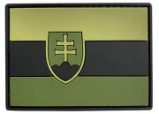 G-Force Slovakia Flag PVC Morale Patch (Green)