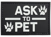 G-Force "Ask To Pet" PVC Morale Patch (Option)