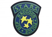 G-Force S.T.A.R.S. Raccoon City Police PVC Morale Patch Glow In The Dark (Black)
