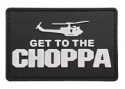 G-Force Get To The Choppa PVC Morale Patch (Black )