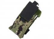 TMC Tac Patrol Radio Pouch (Woodland Digital)
