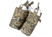 TMC Tac Double Open Top Magazine Pouch (BL)