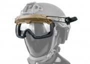 Tac 9 Quick Detach Airsoft Goggles For BUMP Type Helmets (Option)