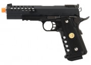 WE Tech 1911 5.1 Hi-Capa Hyper Speed Skeletor Gas Blowback Airsoft Pistol (Black)