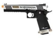 WE Tech Hi-Capa 6" Inch "Force" Competition Gas Blowback Pistol (Two Tone)