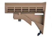 WE Tech M4 LE Stock For Airsoft M4 GBB And AEG Rifles (Tan)