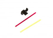 5KU Type 1 Glow Fiber Sight for TM Hi Capa (Red/Yellow)