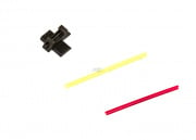 5KU Type 2 Glow Fiber Sight for TM Hi Capa (Red/Yellow)