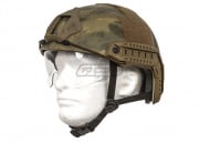 Lancer Tactical PJ Type Basic Version Helmet w/ Retractable Visor (A-TACS AU/M)
