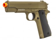 JG 1911 Spring Airsoft Pistol (Black/Tan)
