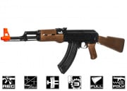 Lancer Tactical LT16D AK47 AEG Airsoft Rifle (Imitation Wood)