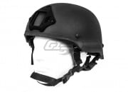 Lancer Tactical MICH 2002 Helmet w/ NVG Mount (Black)