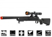 Well MB02B Bolt Action Sniper Airsoft Rifle (Black)