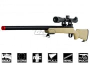 Well MB02B Bolt Action Sniper Airsoft Rifle (Tan)