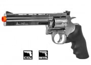 ASG Dan Wesson 6" CO2 .177 BB Revolver Airgun (Silver)