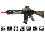 Knights Armament SR16 URX3.1 (B.R.S.S) Recoil Carbine AEG Airsoft Rifle by Bolt (Black/Tan)
