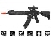 Knights Armament SR47 URX 3.1 (B.R.S.S) Recoil Carbine AEG Airsoft Rifle by Bolt (Black)