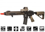 Bolt Full Metal M4 SOPMOD (B.R.S.S) Blow Back KeyMod AEG Airsoft Rifle (Tan)